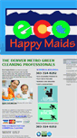 Mobile Screenshot of ecohappymaids.com